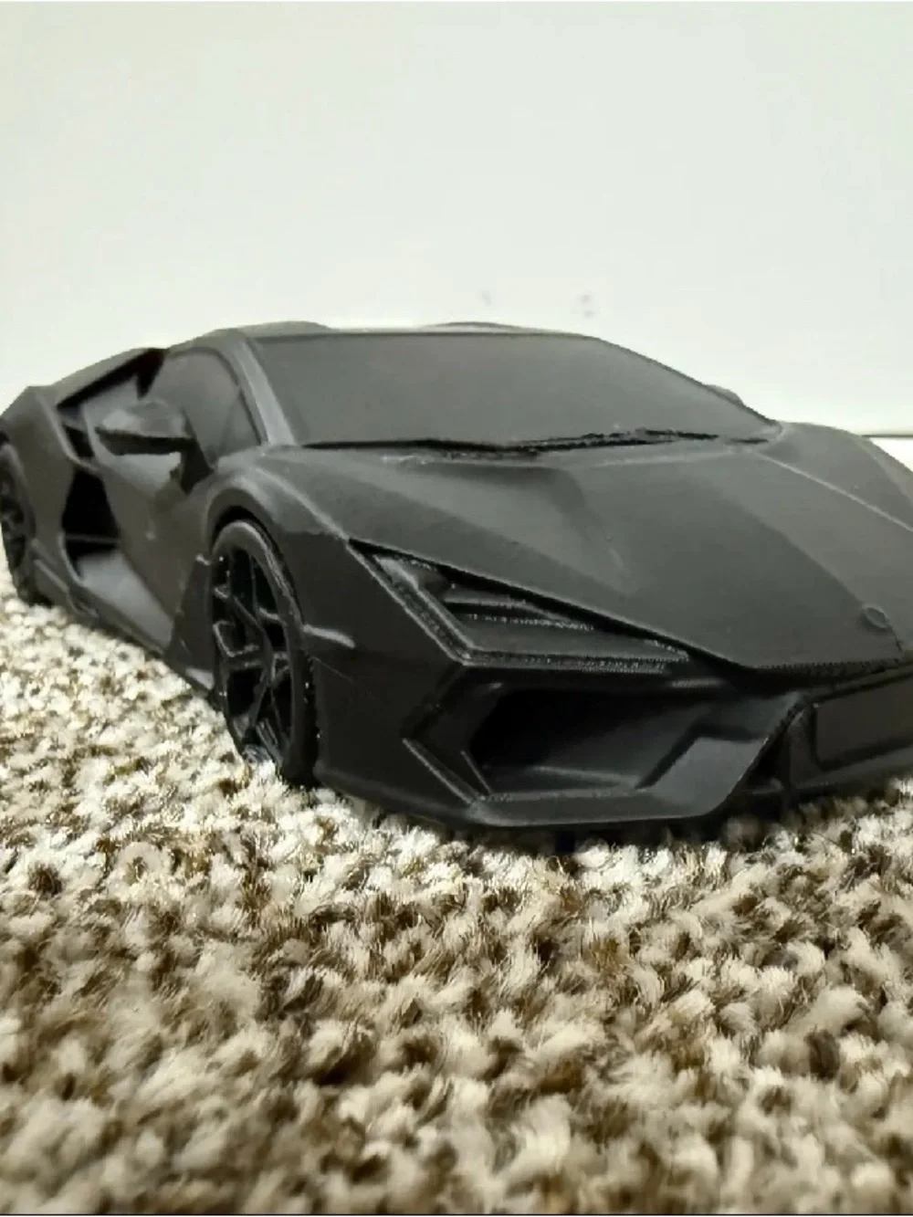 Kids Black Sports Car Toy - Brand Unknown